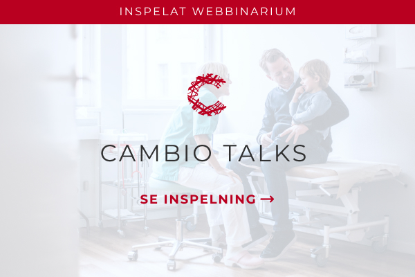 Se inspelning av Ambient Scribe på Cambio Talk