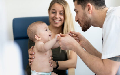 Cambio_läkare bebis